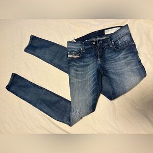 Diesel Dark Blue Skinny Jeans
